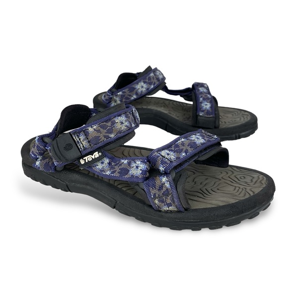 Teva Shoes - Teva 1360 Outdoor Hiking Sport Sandals Blue Floral Boho Women’s